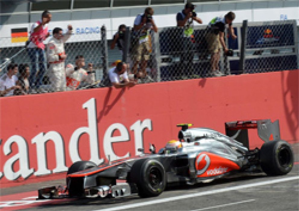 Foto: Hamilton y McLaren mantienen actualmente una fría relación de interés