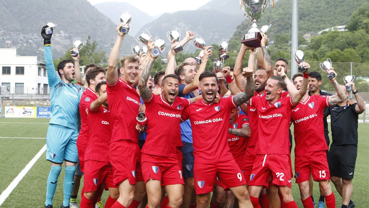 El fútbol Andorra más allá de así se disputa una liga nacional en solo estadio