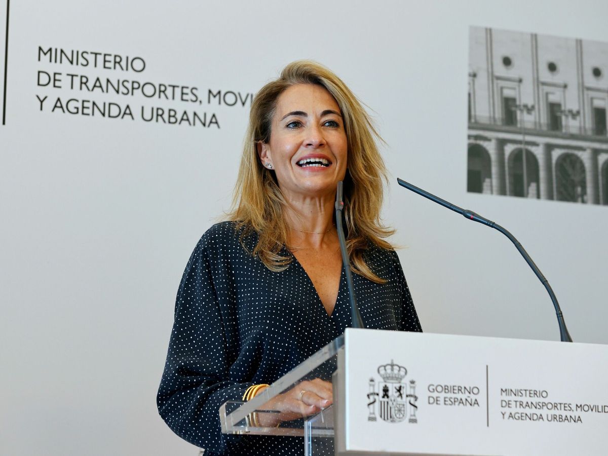 Foto: La ministra de Transportes, Raquel Sánchez. (EFE)