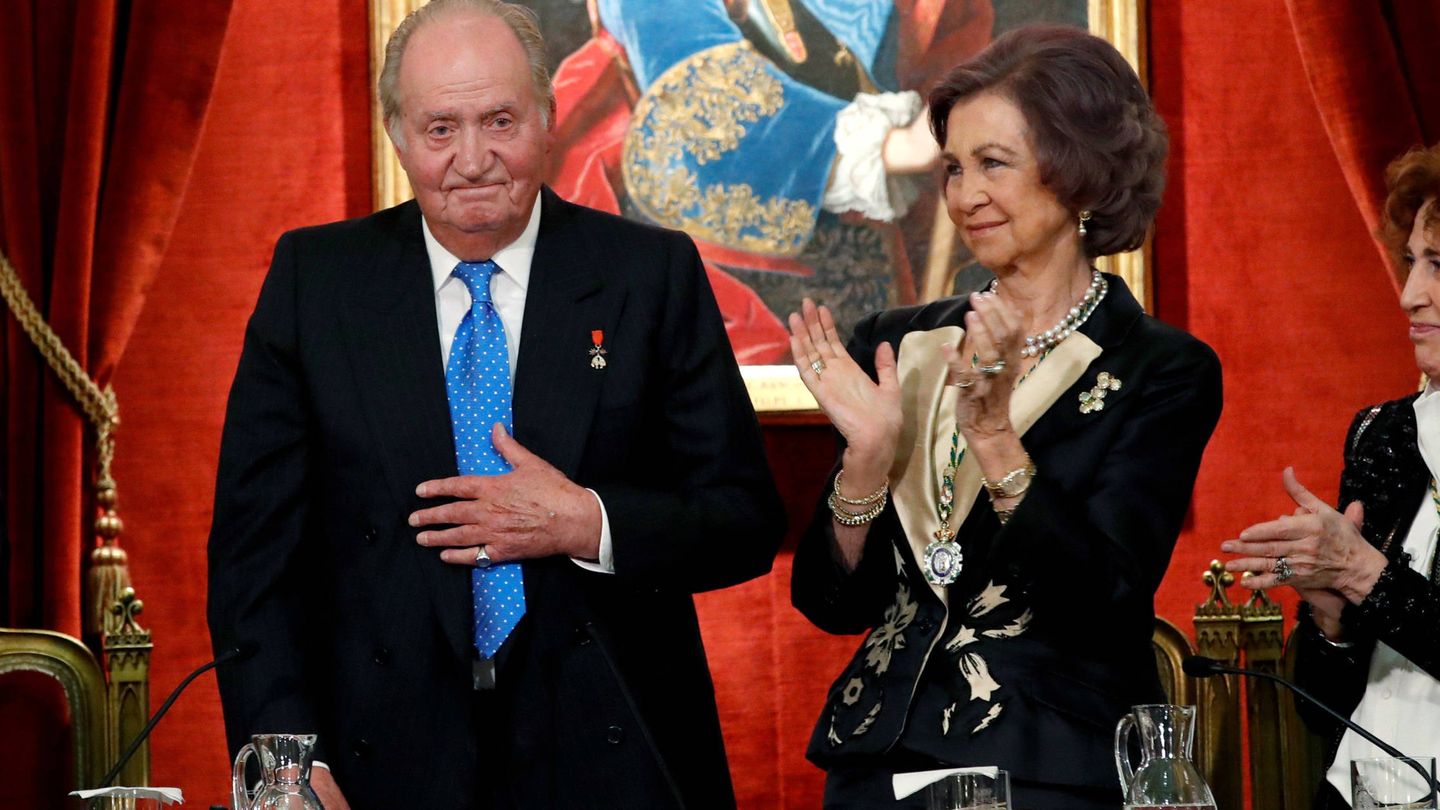 Don Juan Carlos y doña Sofía en una imagen de archivo. (Getty)