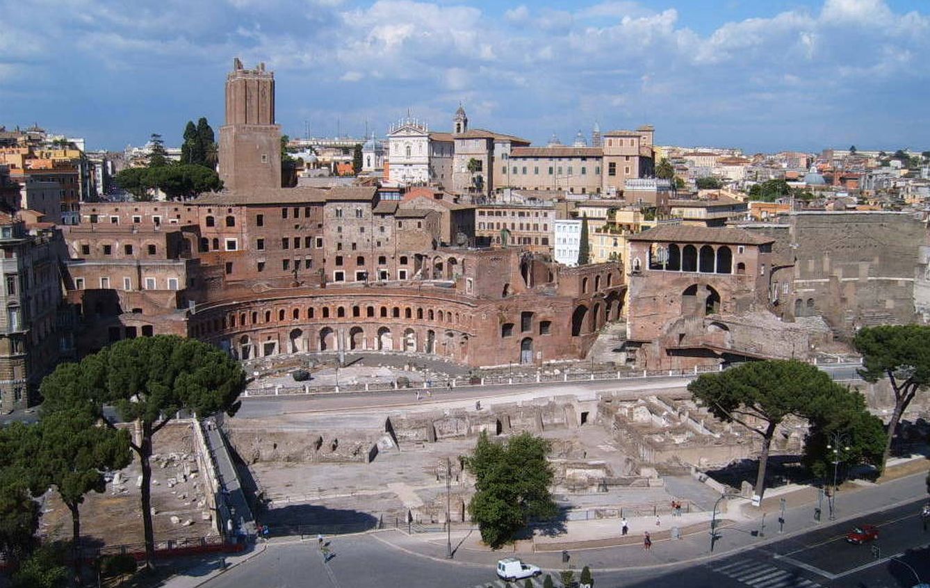 Ruinas del Foro Trajano.