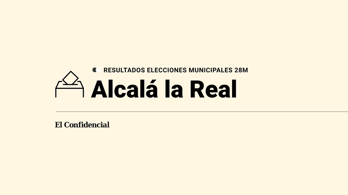 Resultados y ganador en Alcalá la Real durante las elecciones del 28-M, escrutinio en directo