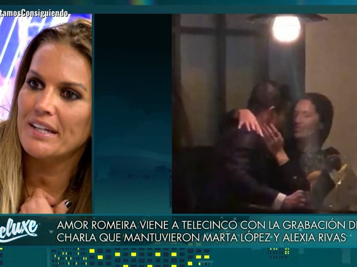 Foto: Marta López, en 'Sábado Deluxe'. (Telecinco).