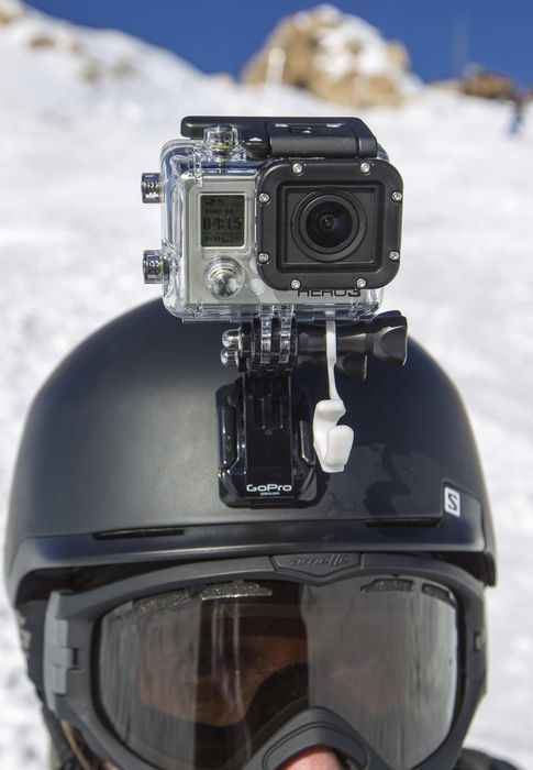 Foto: 'Schumi' llevaba una cámara como ésta.