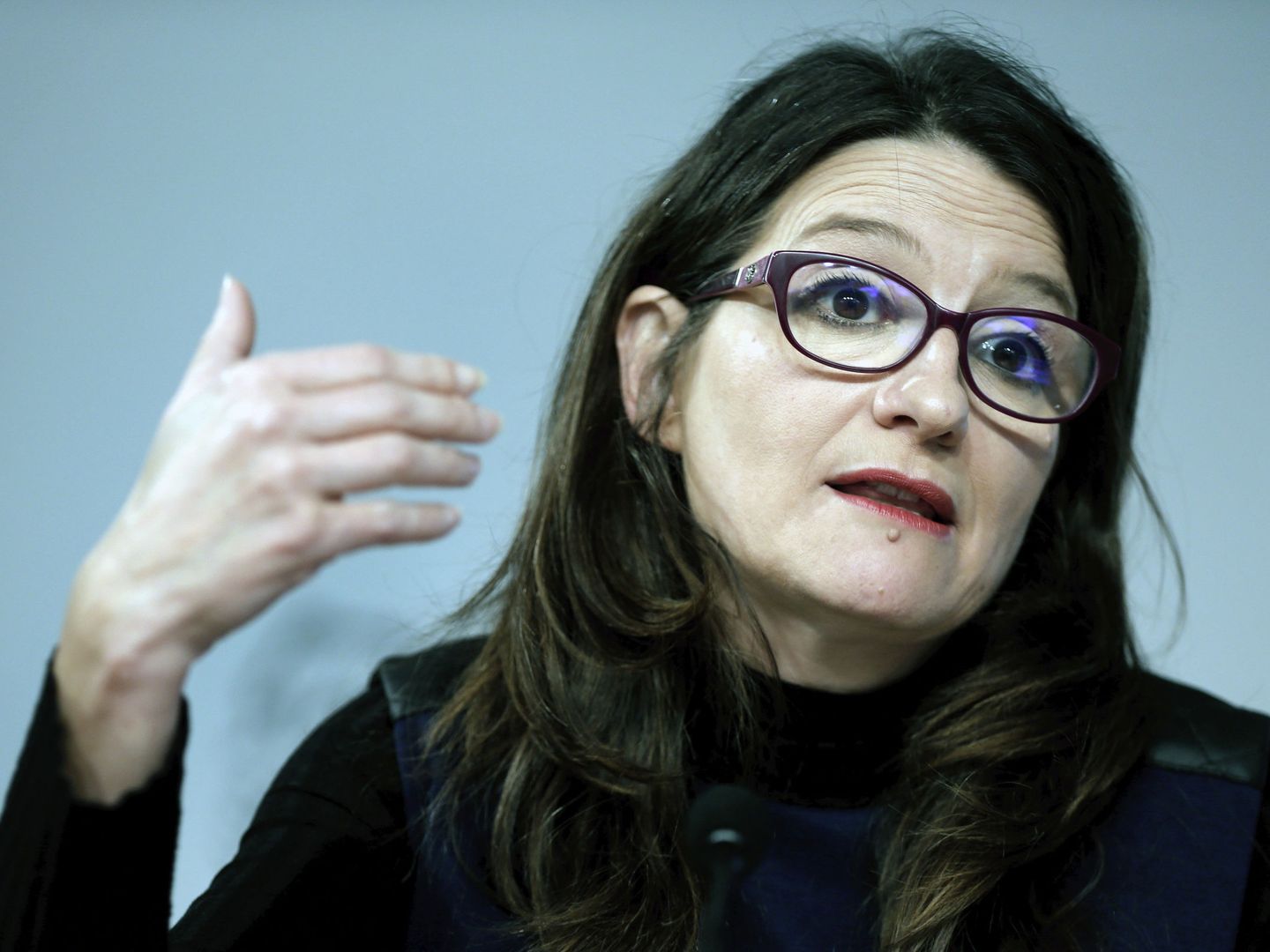 La vicepresienta y portavoz del Gobierno valenciano, Mónica Oltra. (EFE)
