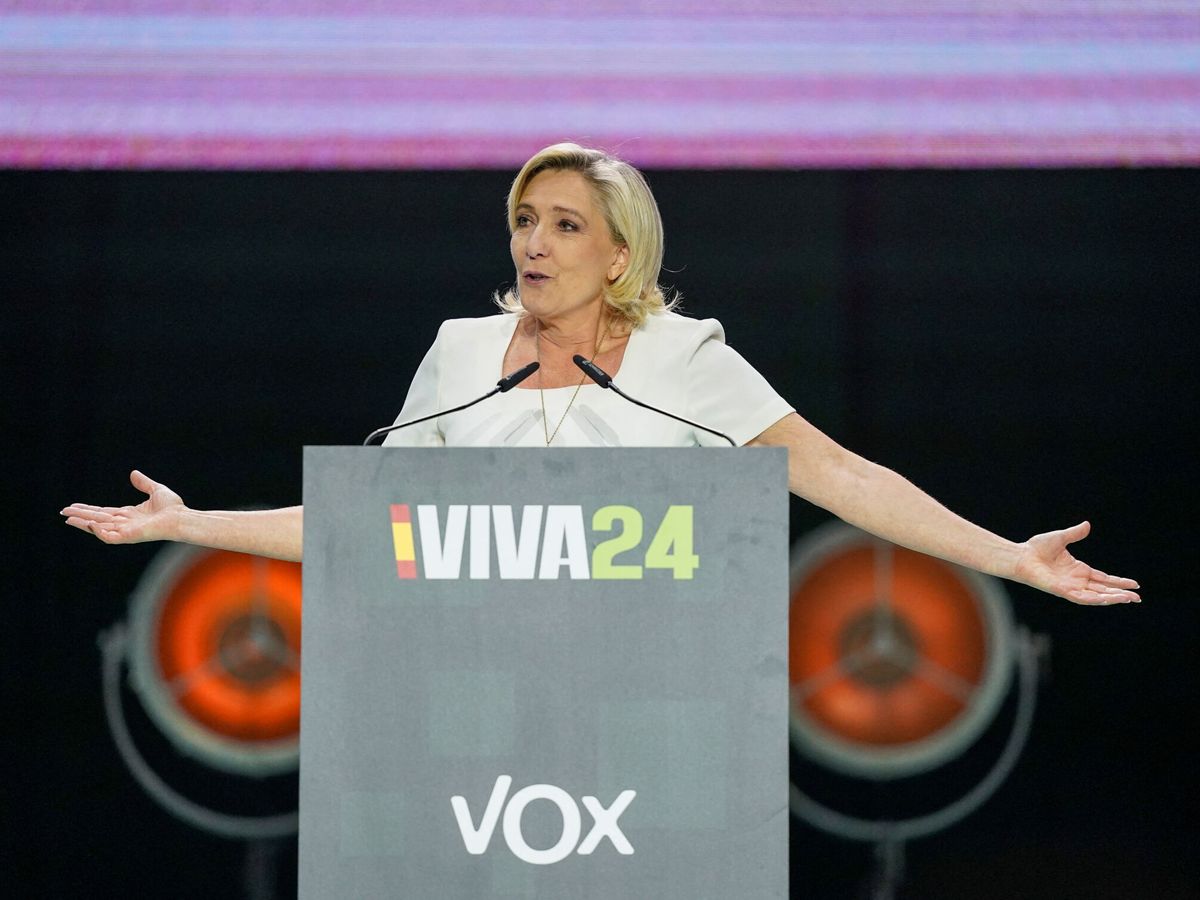 Foto: Marine Le Pen, el 19 de mayo de 2024. (REUTERS / Ana Beltran)