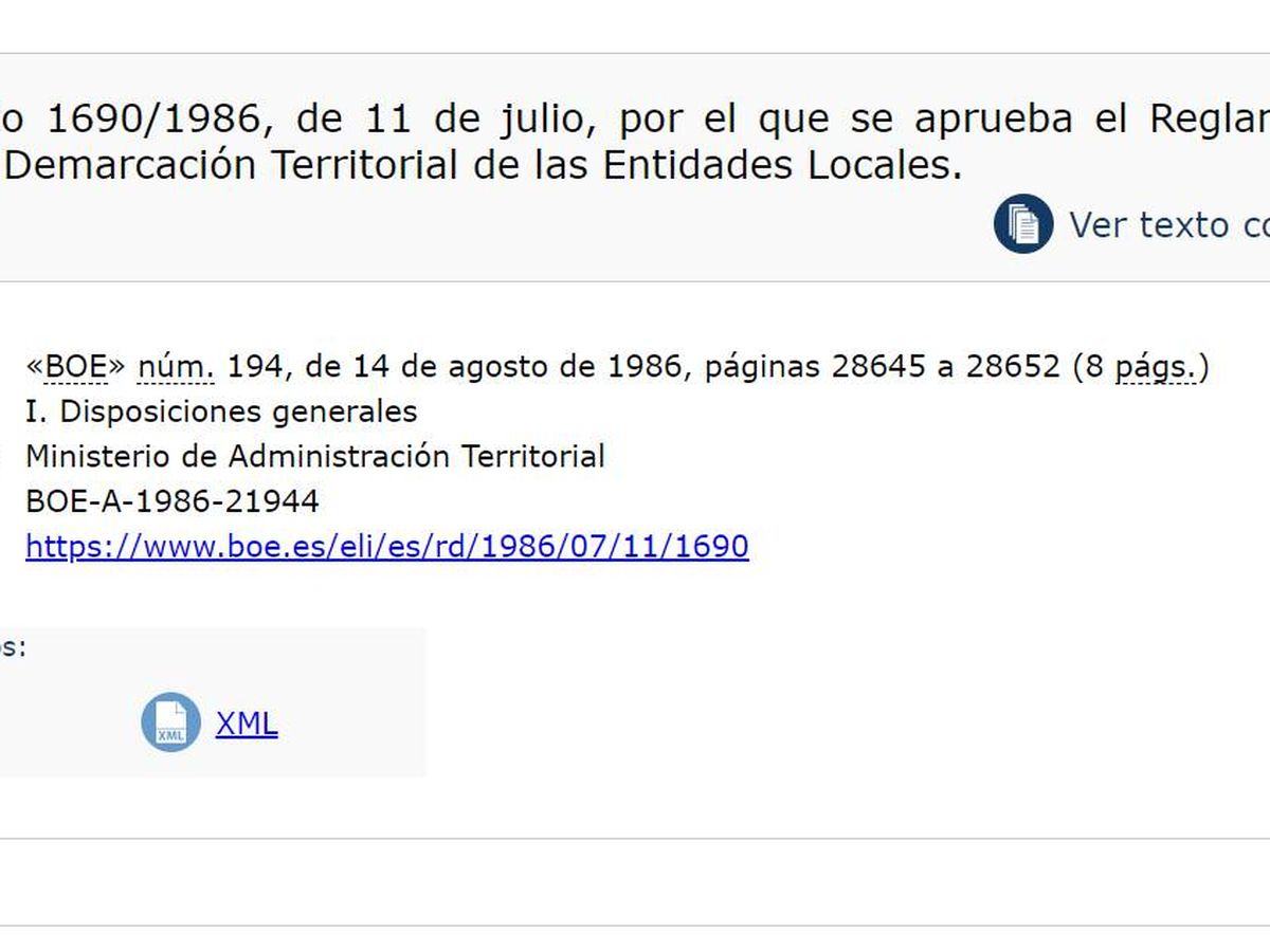 Foto: El BOE advierte: hasta 150 euros de multa por estar empadronado en un municipio y vivir en otro.(BOE)