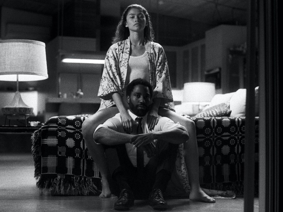 Foto: Zendaya y John David Washington, en la última película de Sam Levinson. (Netflix)