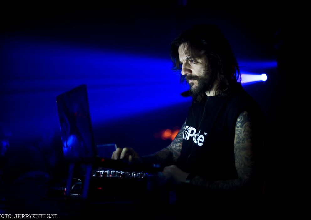 Foto: El DJ Óscar Mulero (Jerry Knies. NL)