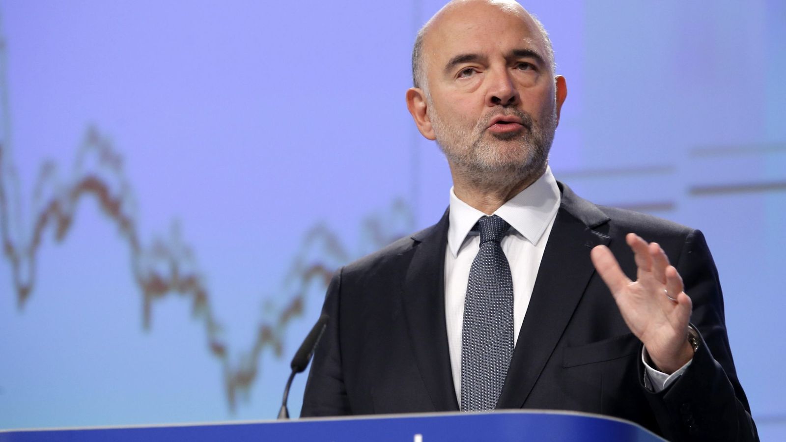Foto:  El comisario europeo de Asuntos Económicos y Financieros, Pierre Moscovici. (EFE)