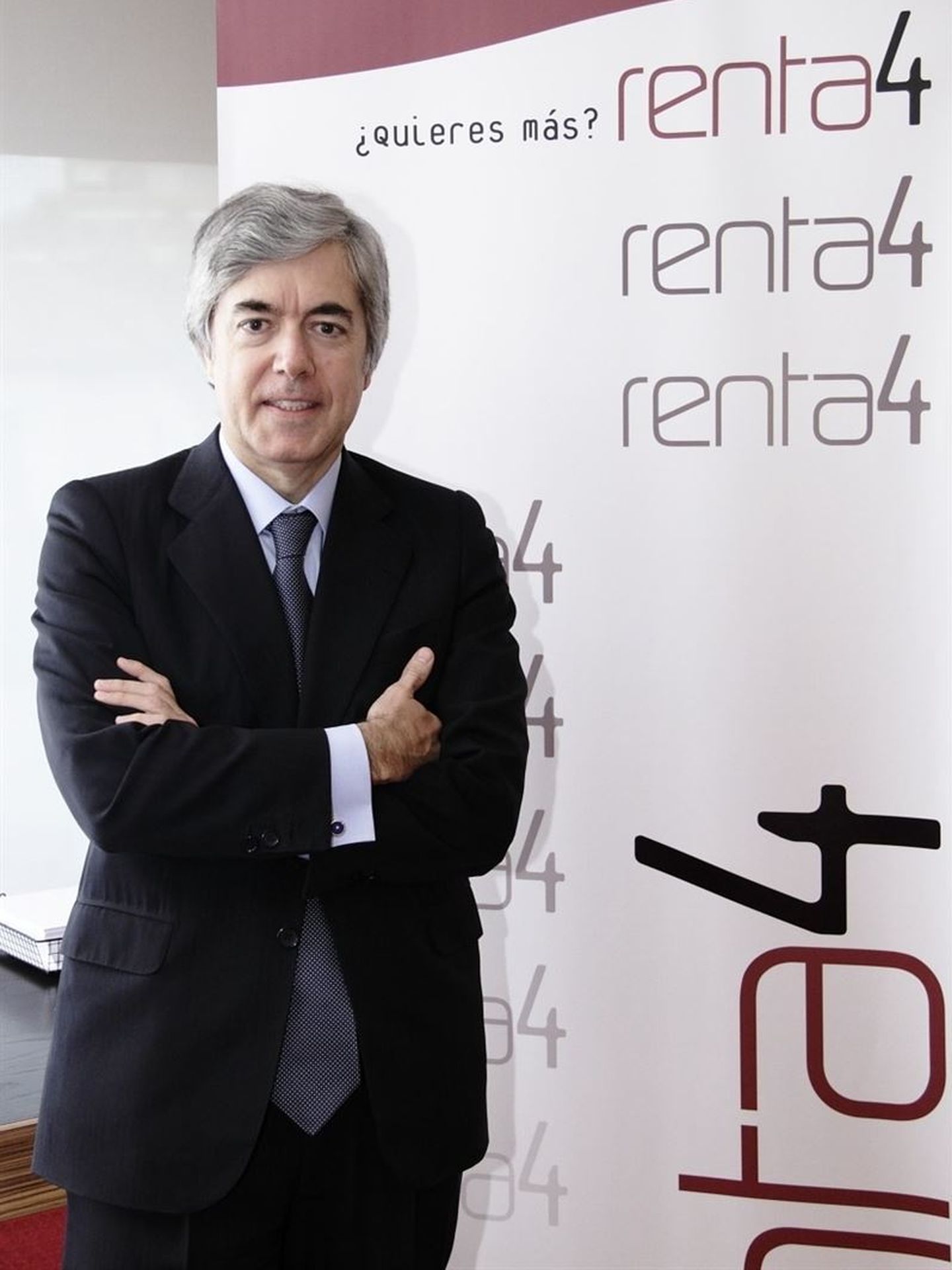 El presidente de Renta 4, Juan Carlos Ureta.