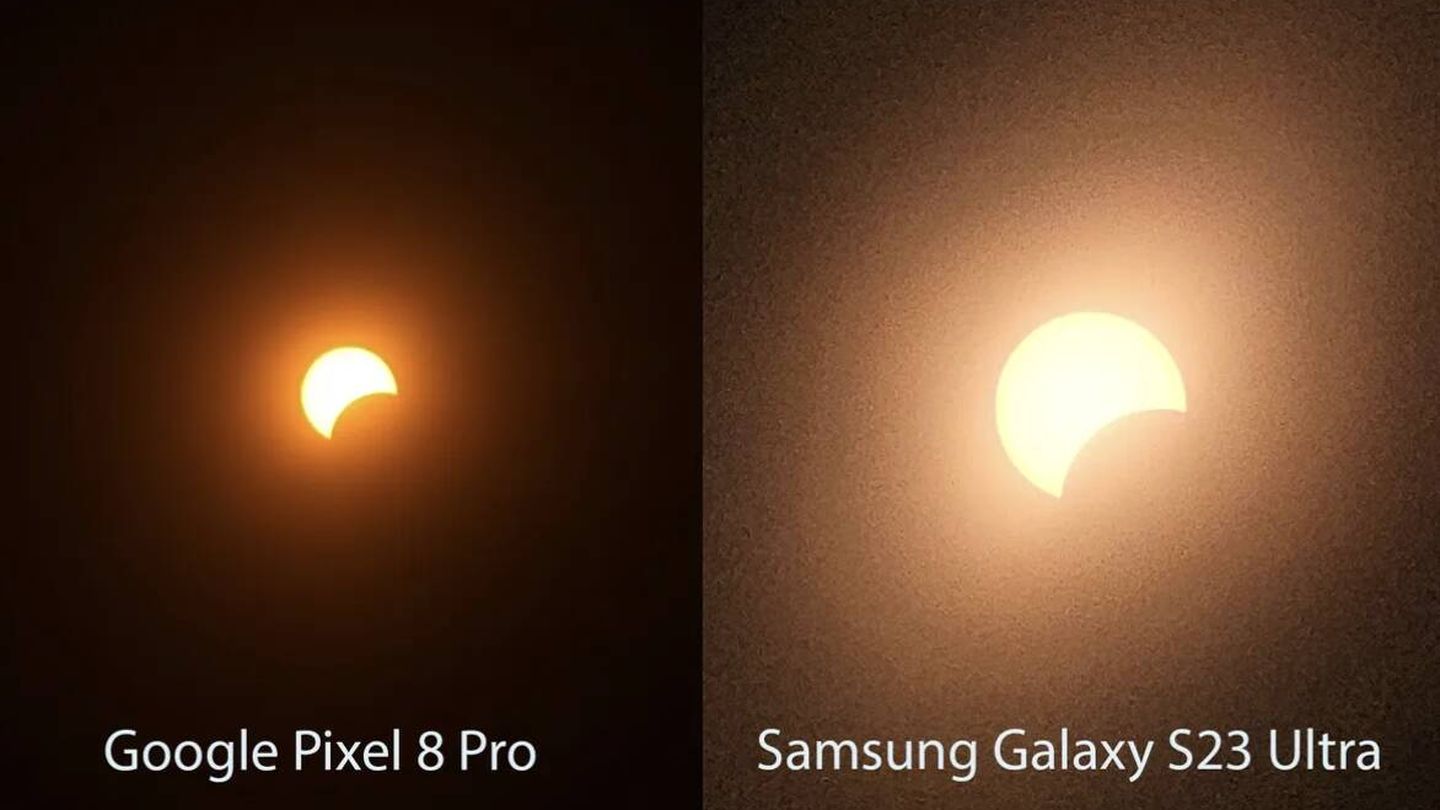 Comparativa del Google Pixel 8 Pro y del Galaxy S23 Ultra (Future/Lance Ulanoff)