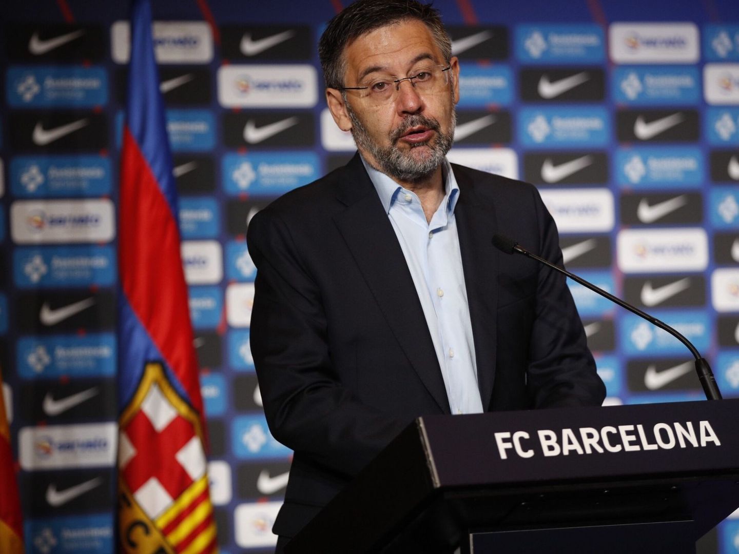 El presidente del FC Barcelona, Josep Maria Bartomeu. (EFE)