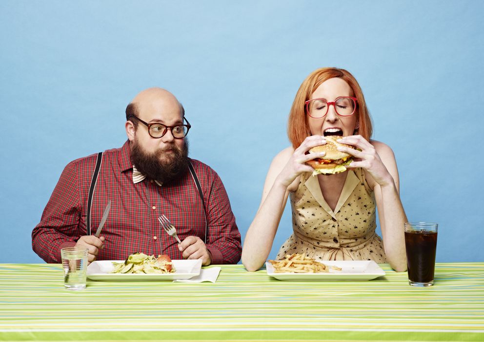Foto: Hay personas que tienen una mayor tendencia a engordar, coman lo que coman. (Tim Tadder/Corbis)