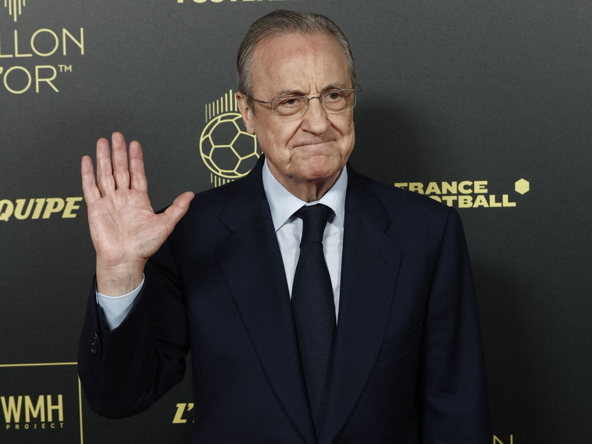 Florentino Pérez, presidente del Real Madrid, con éxito de un nódulo