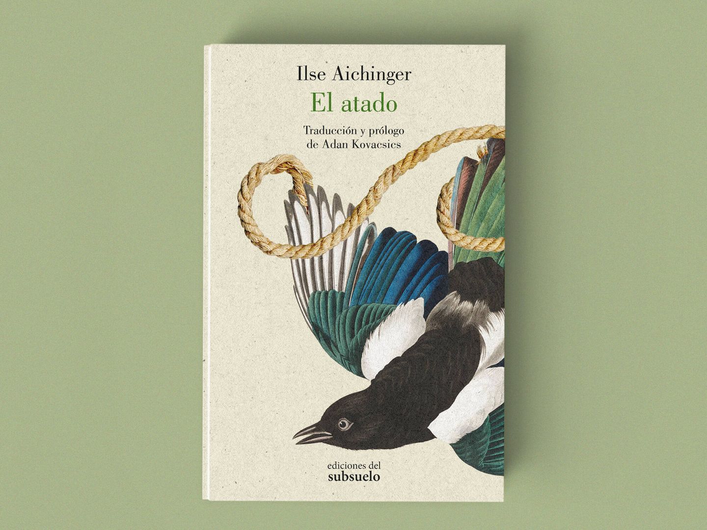 Portada de 'El atado', el libro de relatos de la escritora austriaca Ilse Aichinger.