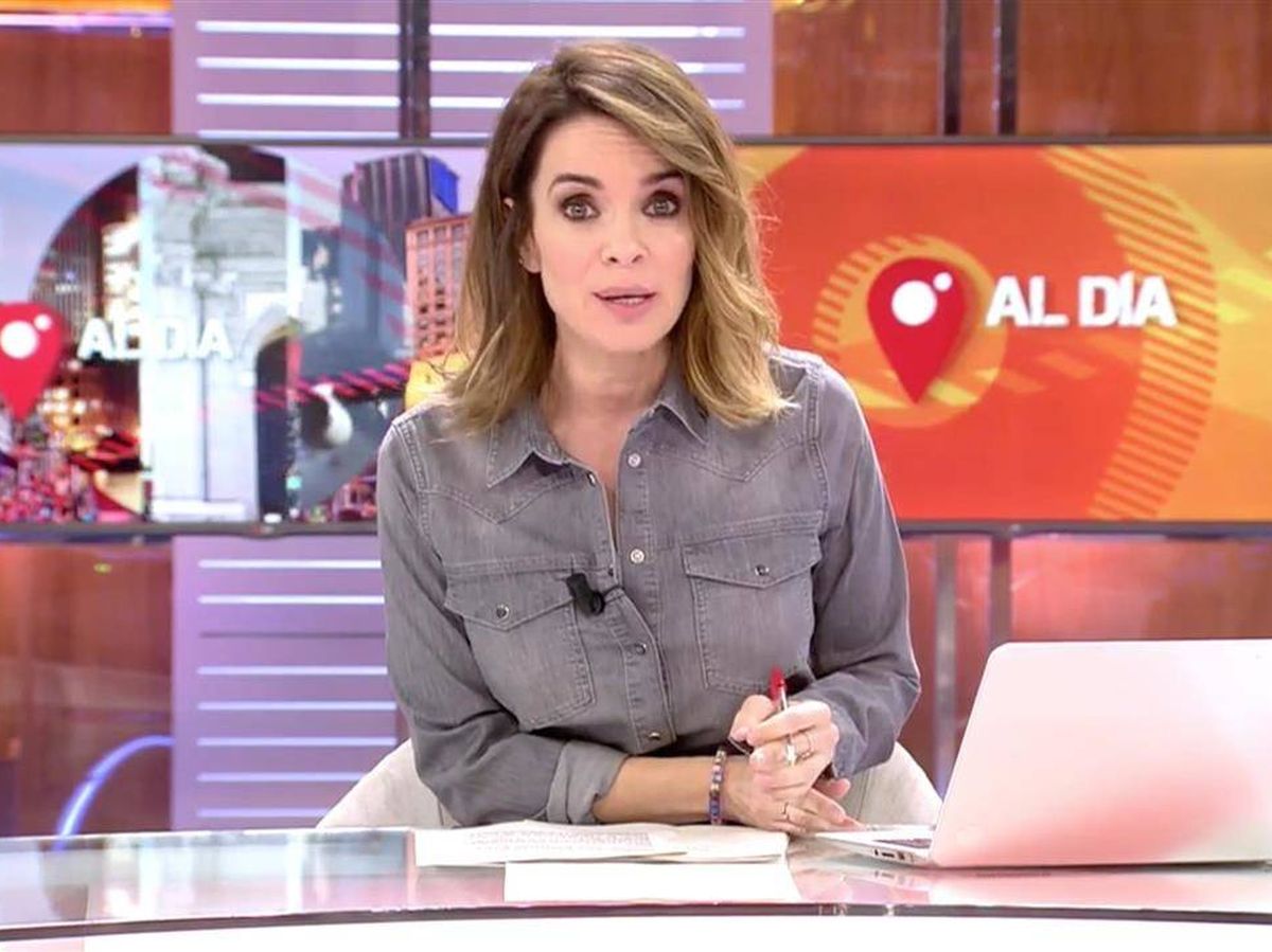 Foto: La presentadora Carme Chaparro. (Mediaset)