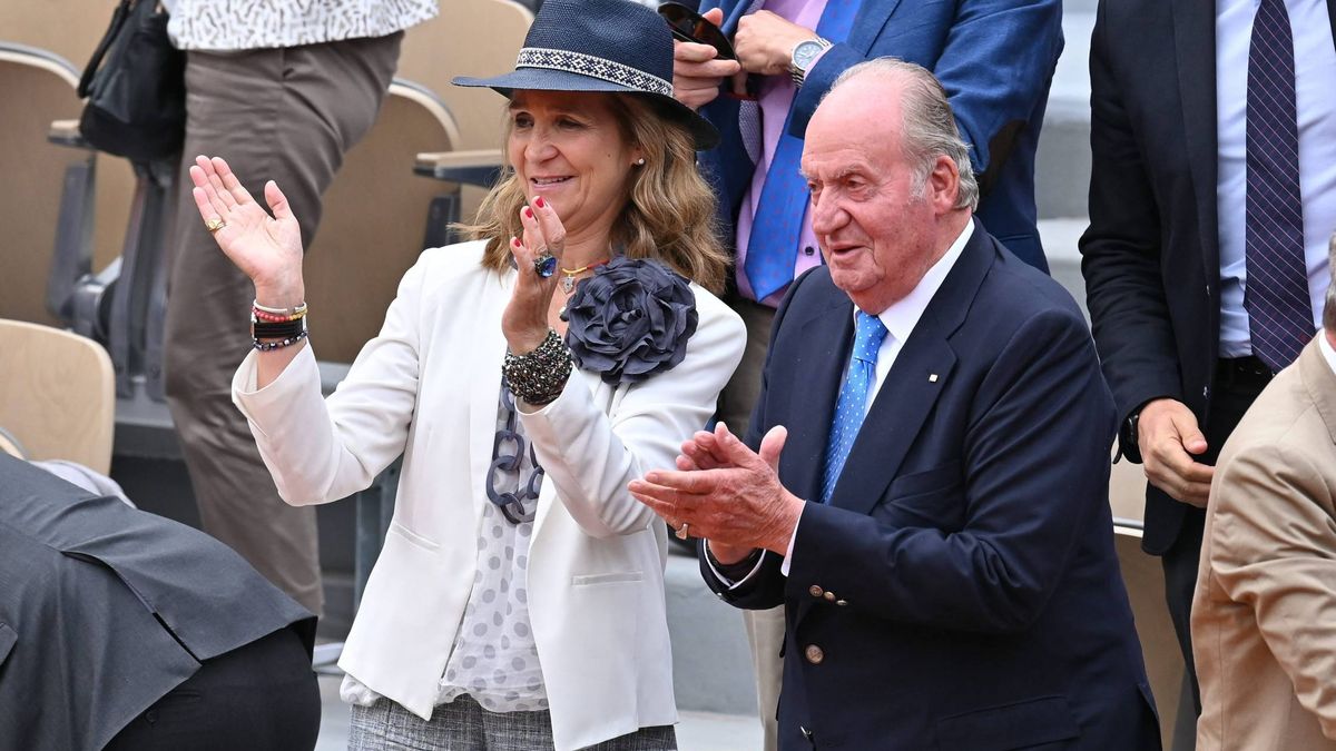 Rey Juan Carlos: su emotiva imagen junto a Nadal y la alcaldesa de París