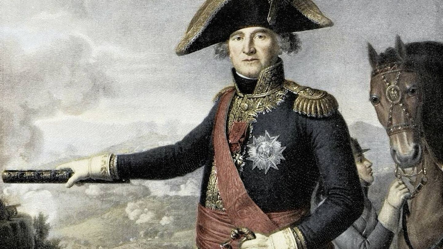Retrato del militar Jean-Mathieu-Philibert Serurier.