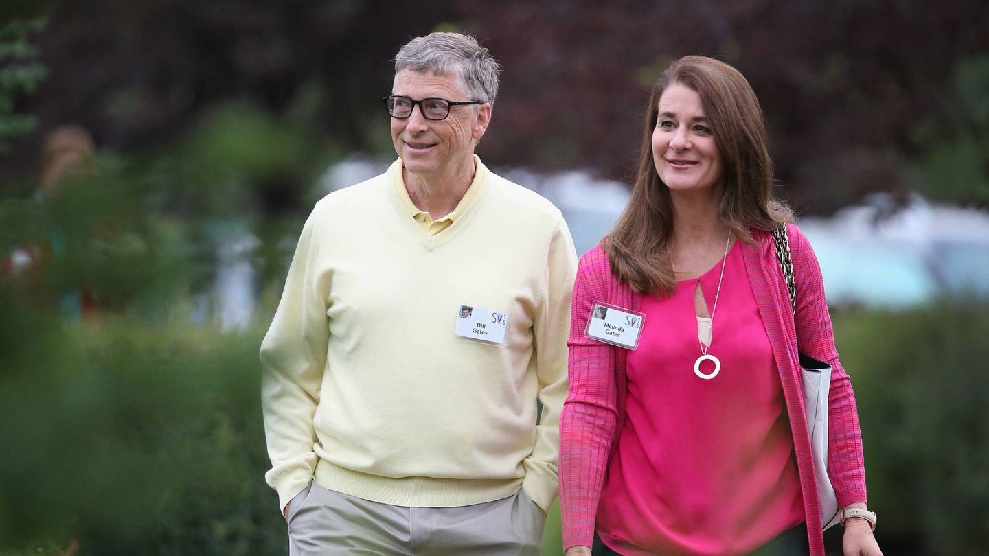 Bill y Melinda Gates, antes de su divorcio. (Getty/Scott Olson)