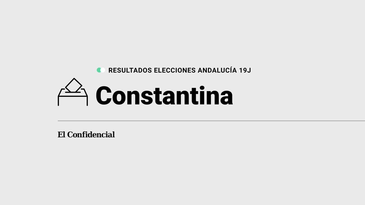 Resultados en Constantina de las elecciones Andalucía: el PP gana en el municipio