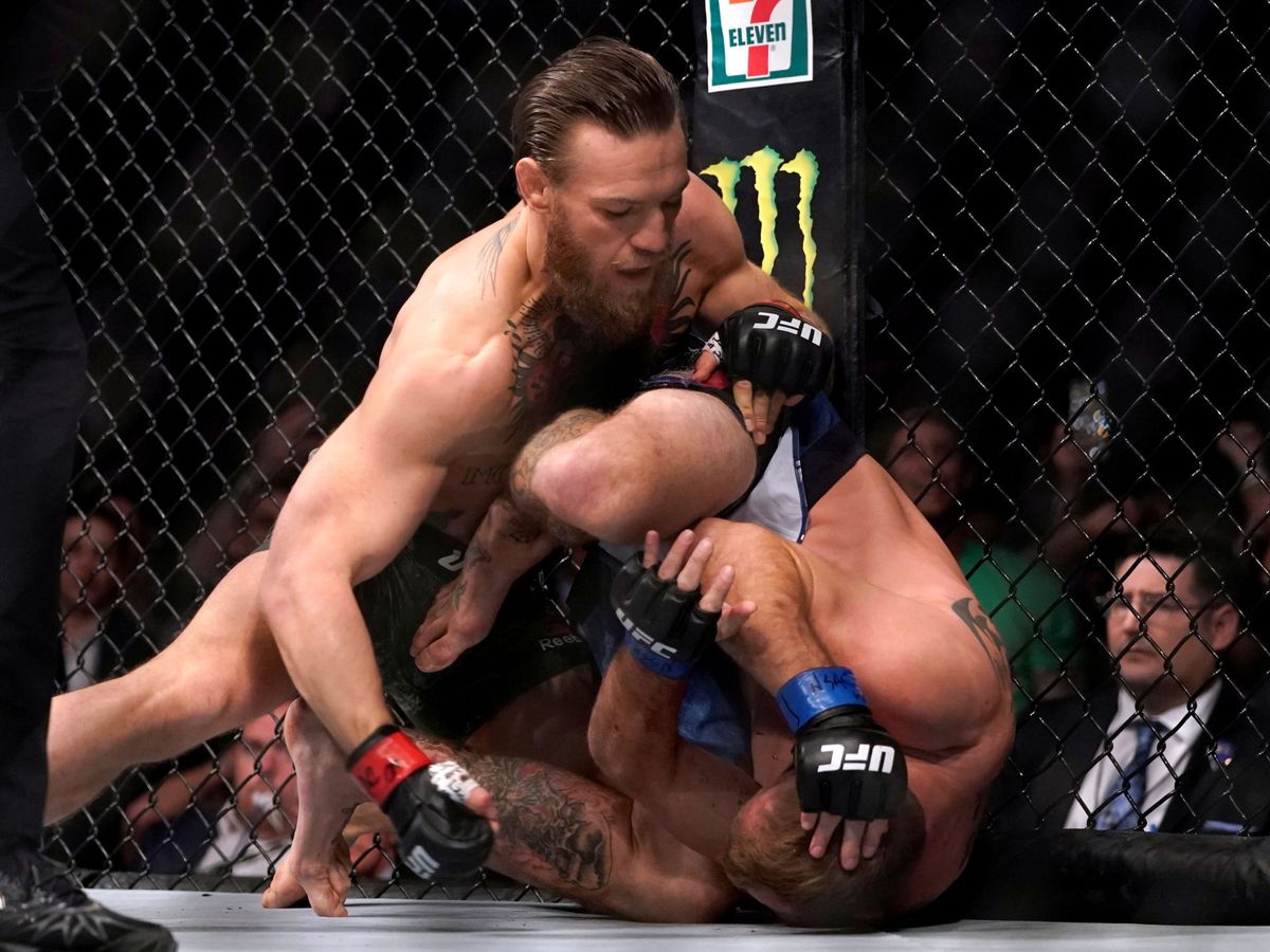 Foto: Conor McGregor volvió a lo grande a la jaula de UFC. (Reuters)