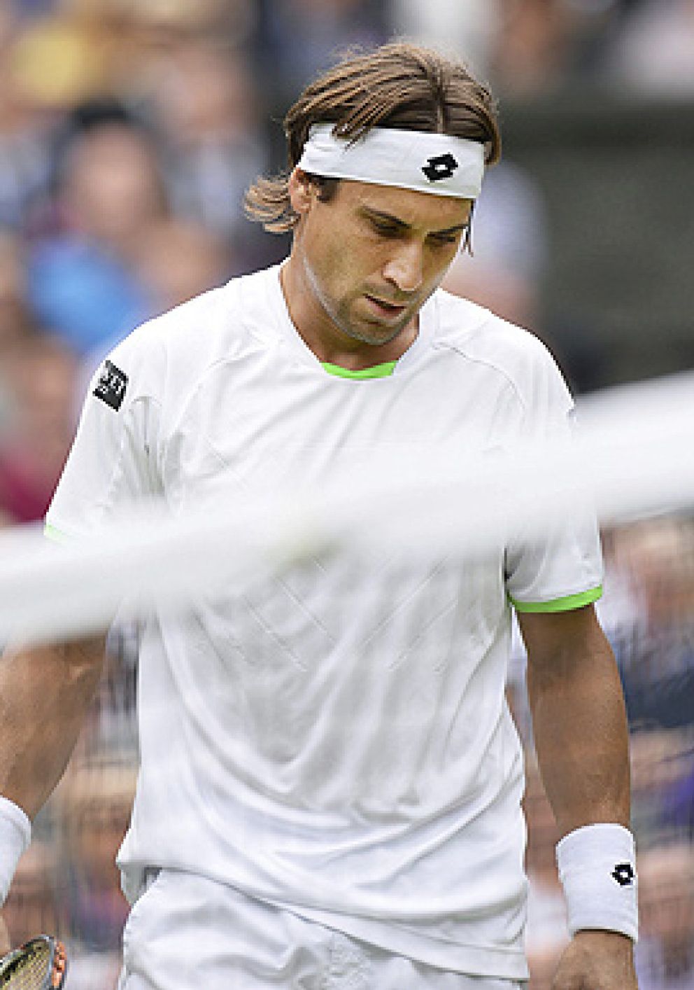 Foto: David Ferrer no puede con Juan Martín del Potro en cuartos y se despide de Wimbledon