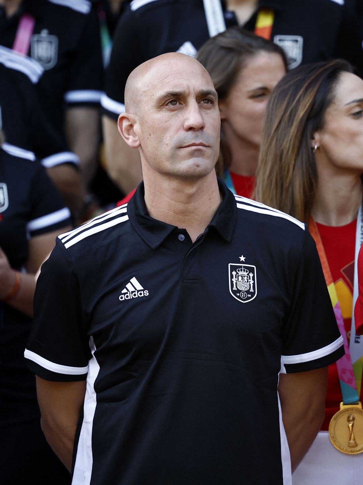 Luis Rubiales, durante la final del mundial. (Reuters/Juan Medina)