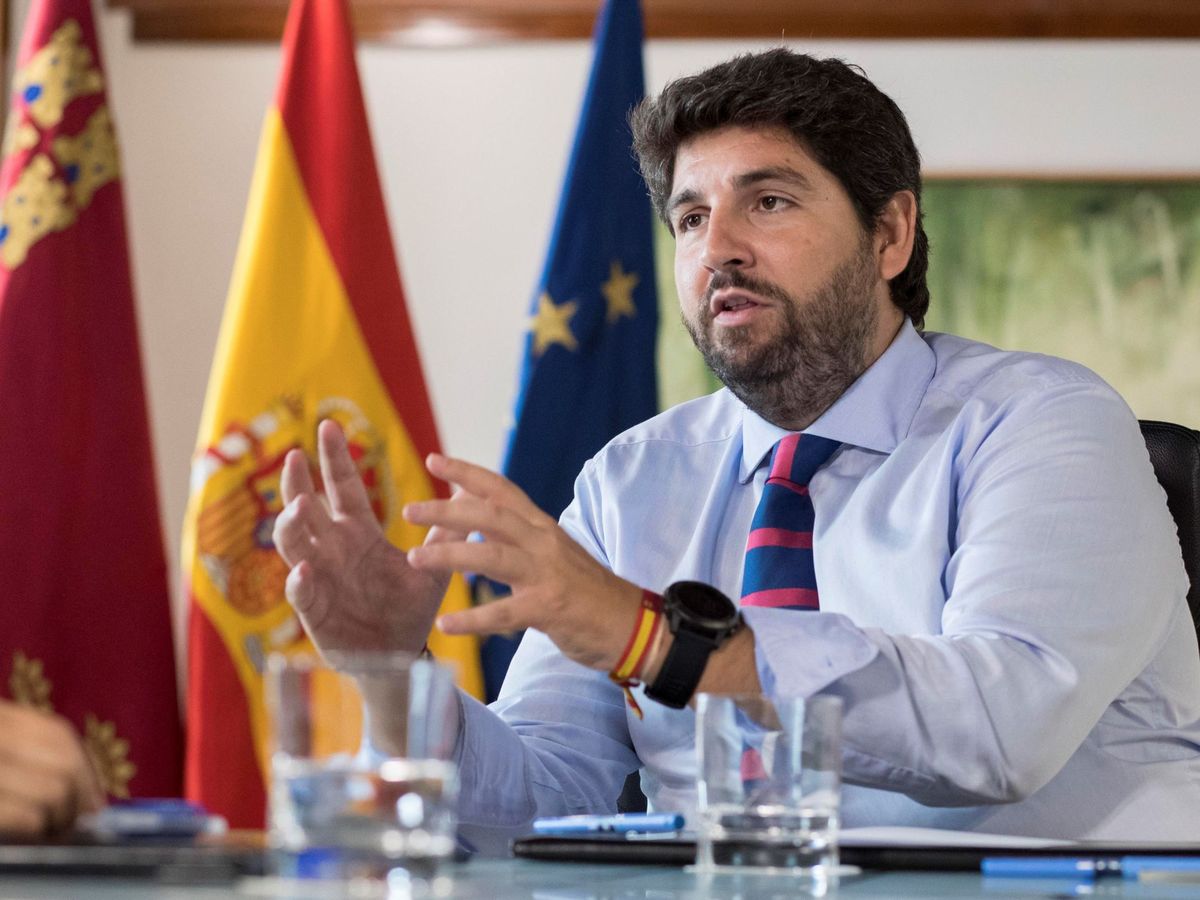 Foto: El presidente de la región de Murcia, Fernando López Miras (EFE)