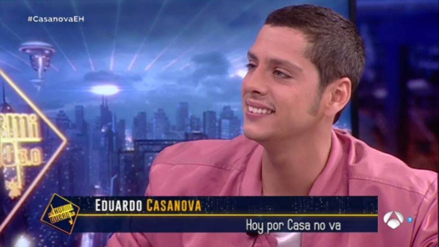 Eduardo Casanova promociona 'Pieles' en 'El hormiguero'.
