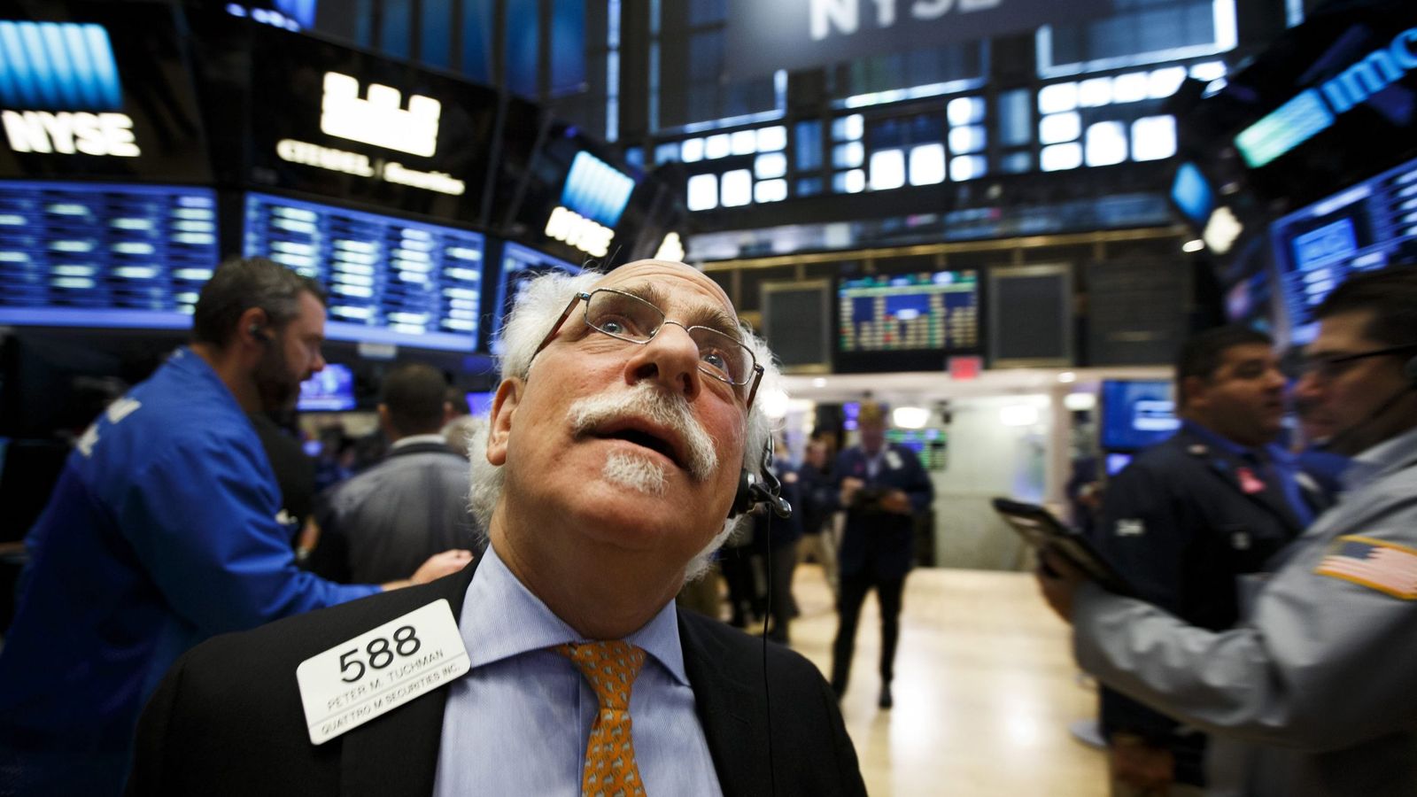 Foto: Agentes de la Bolsa de Nueva York. (EFE)
