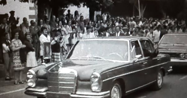 Foto: Mercedes Benz 300 SEL que fue de la Casa Real en los años 70