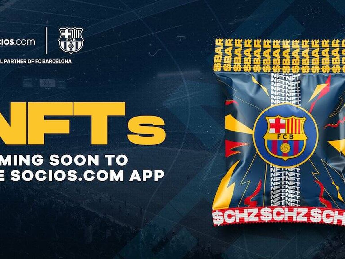 Foto: El Barça presenta su NFTs. (FC Barcelona)