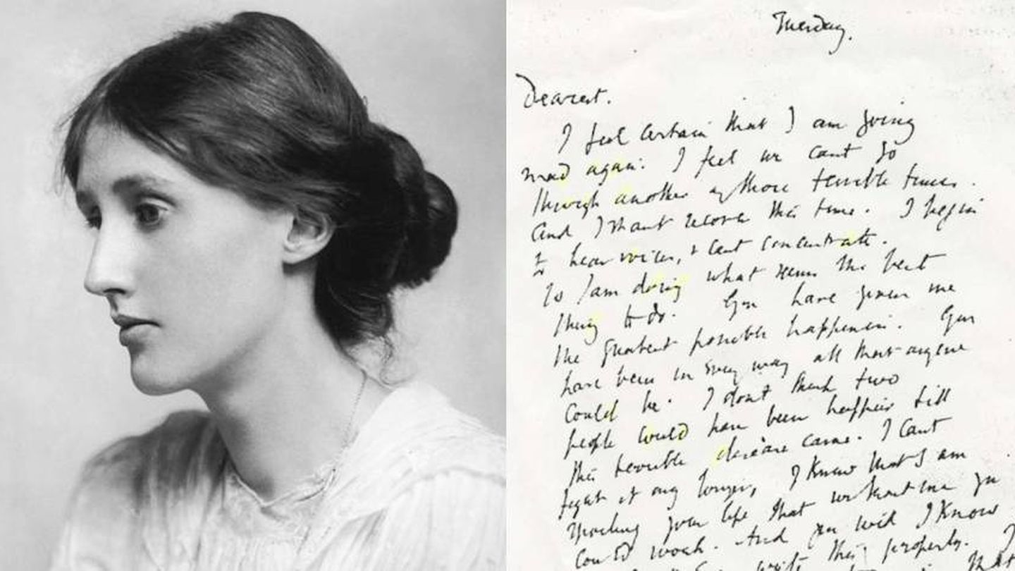 La nota de suicidio de Virgina Woolf