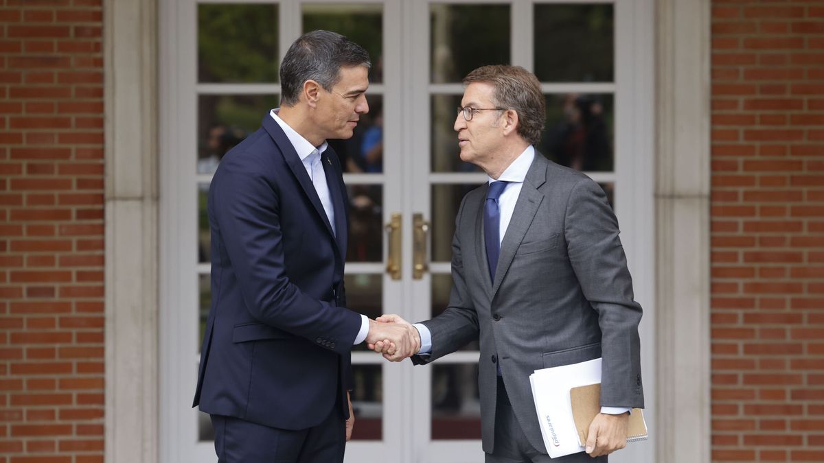 Sánchez y Feijóo se lanzan al relevo del CGPJ mientras buscan una coartada para reformar su ley 