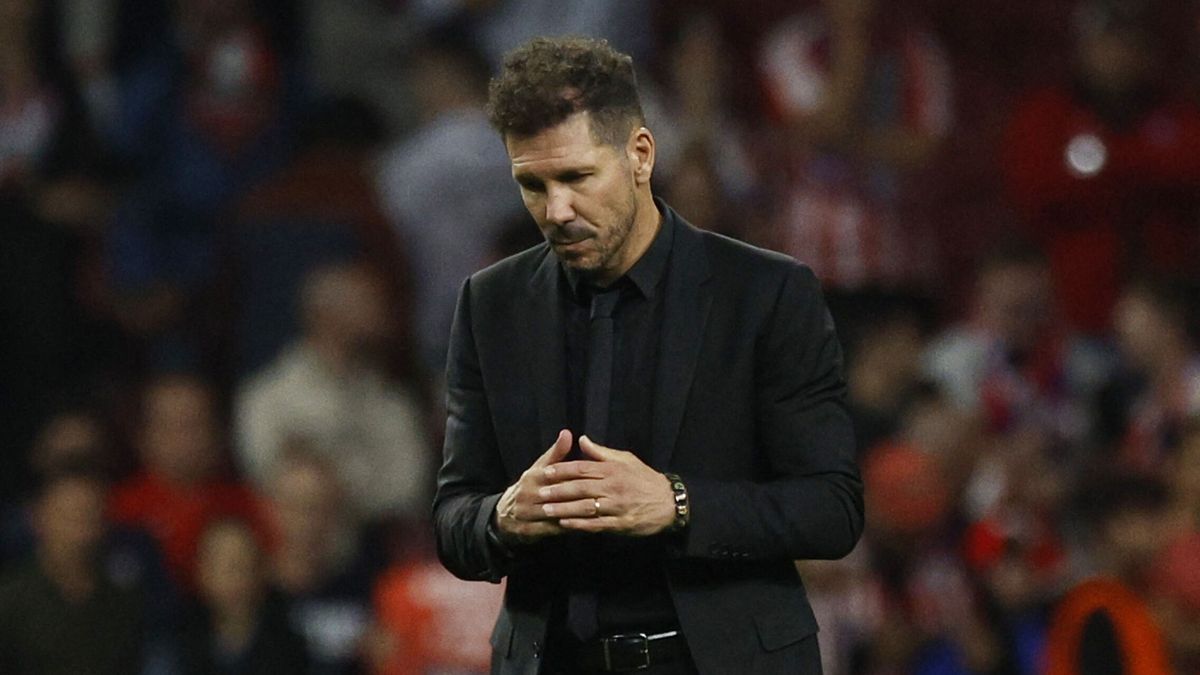 La final más triste del Atlético de Madrid pilla a Simeone en la tempestad