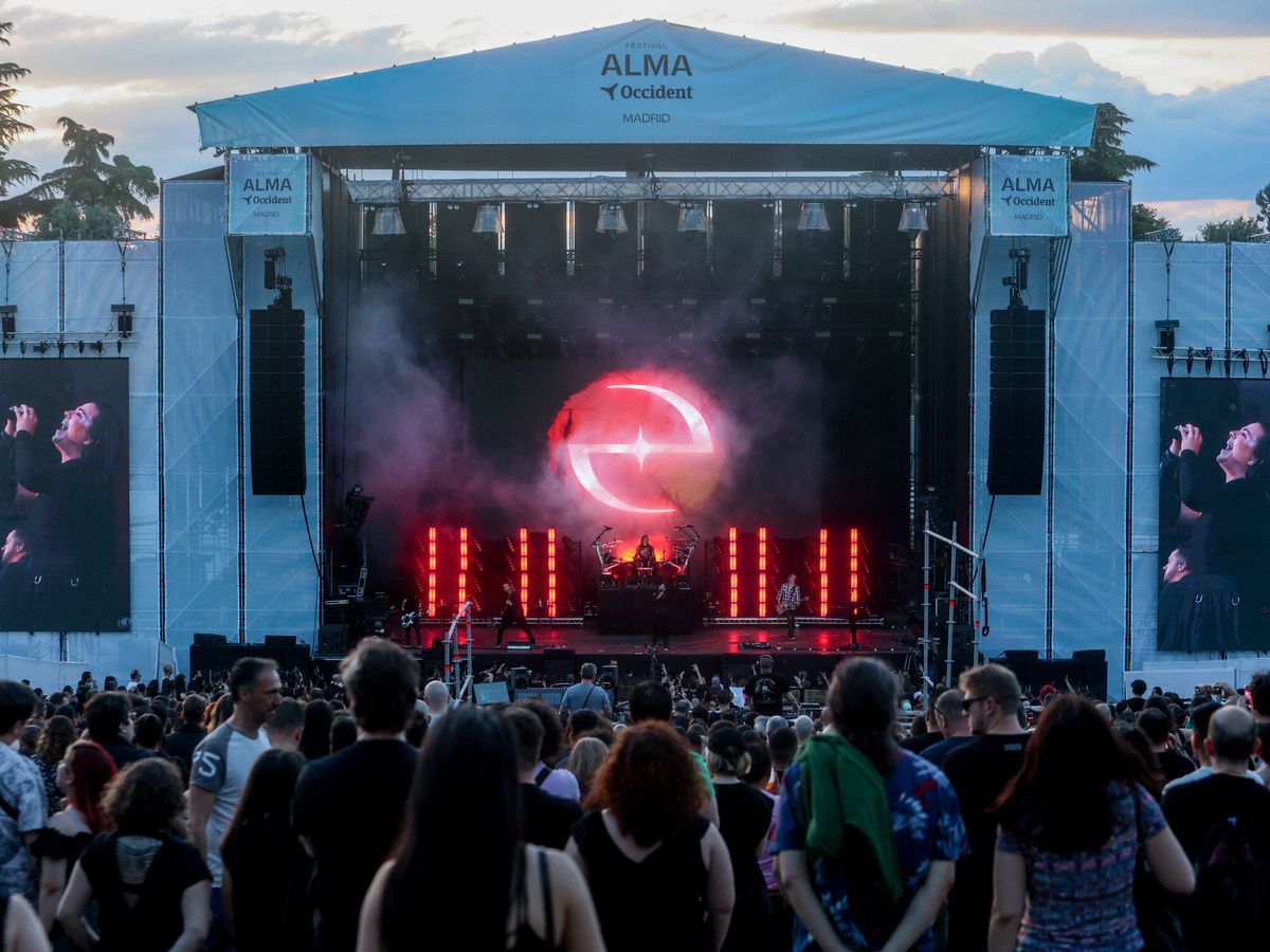 Foto: Uno de los conciertos del Festival ALMA, en el parque Tierno Galván de Madrid. (Europa Press/Ricardo Rubio)