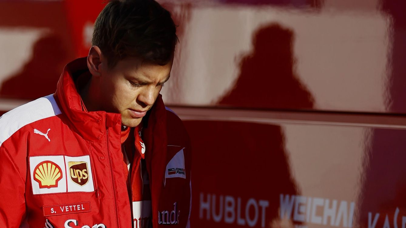 Foto: Sebastian Vettel, a dos semanas del estreno en carrera con Ferrari.