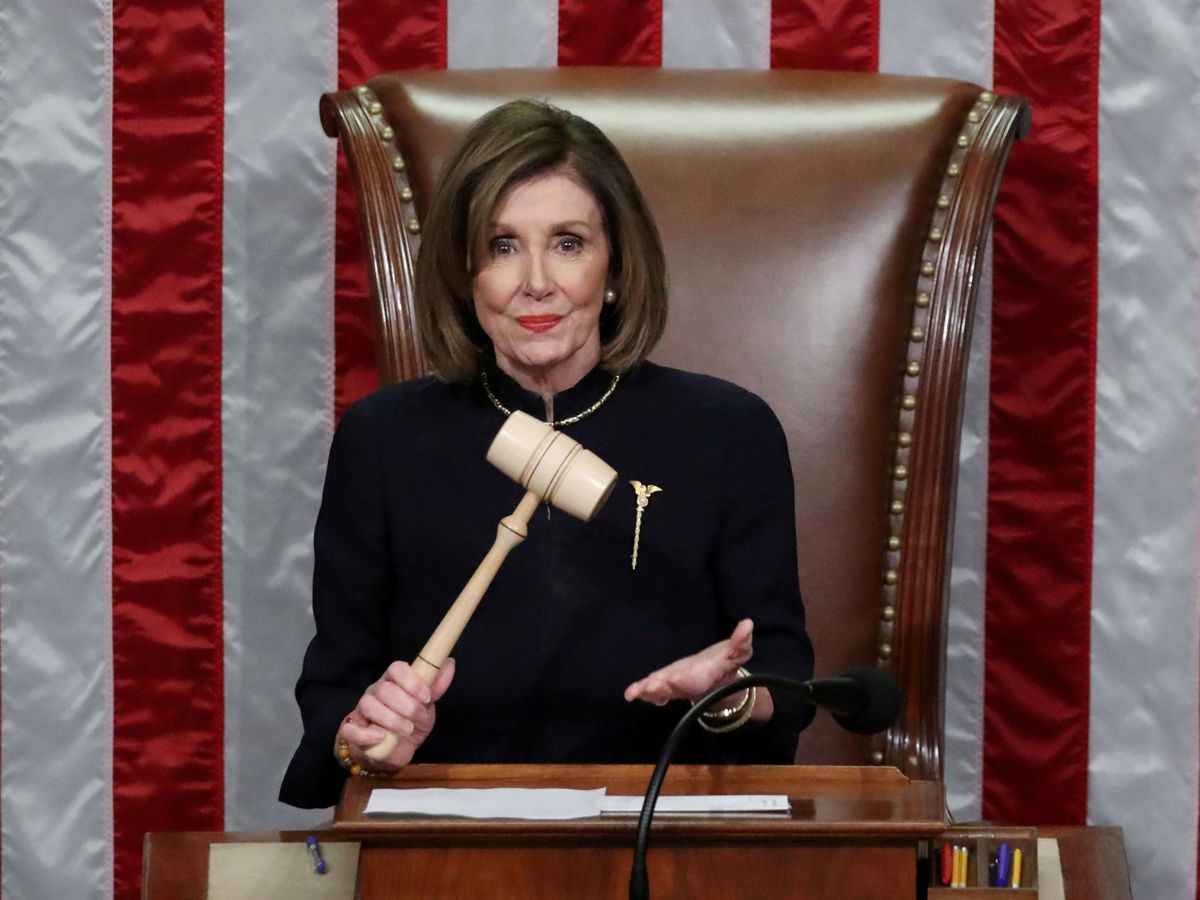 Foto: Nancy, en la Cámara. (Reuters)