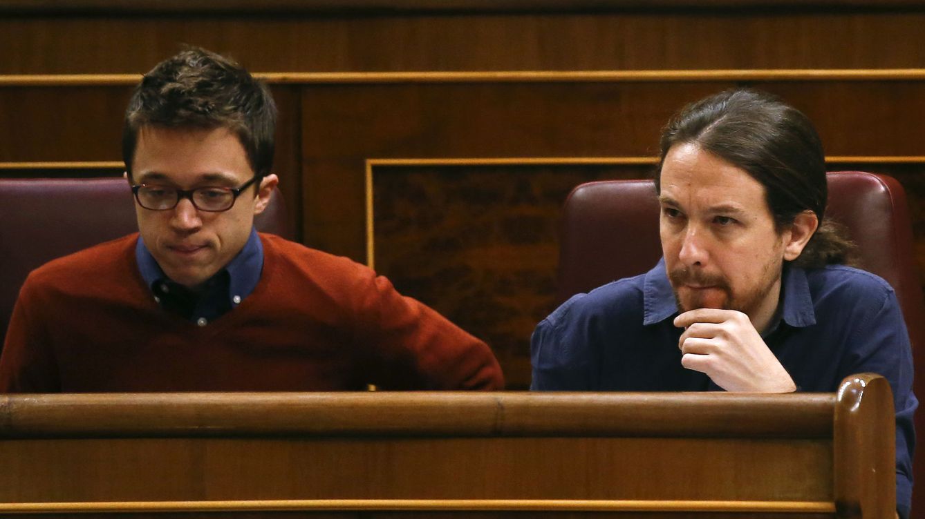 Foto: Iñigo Errejón y Pablo Iglesias. (Reuters)