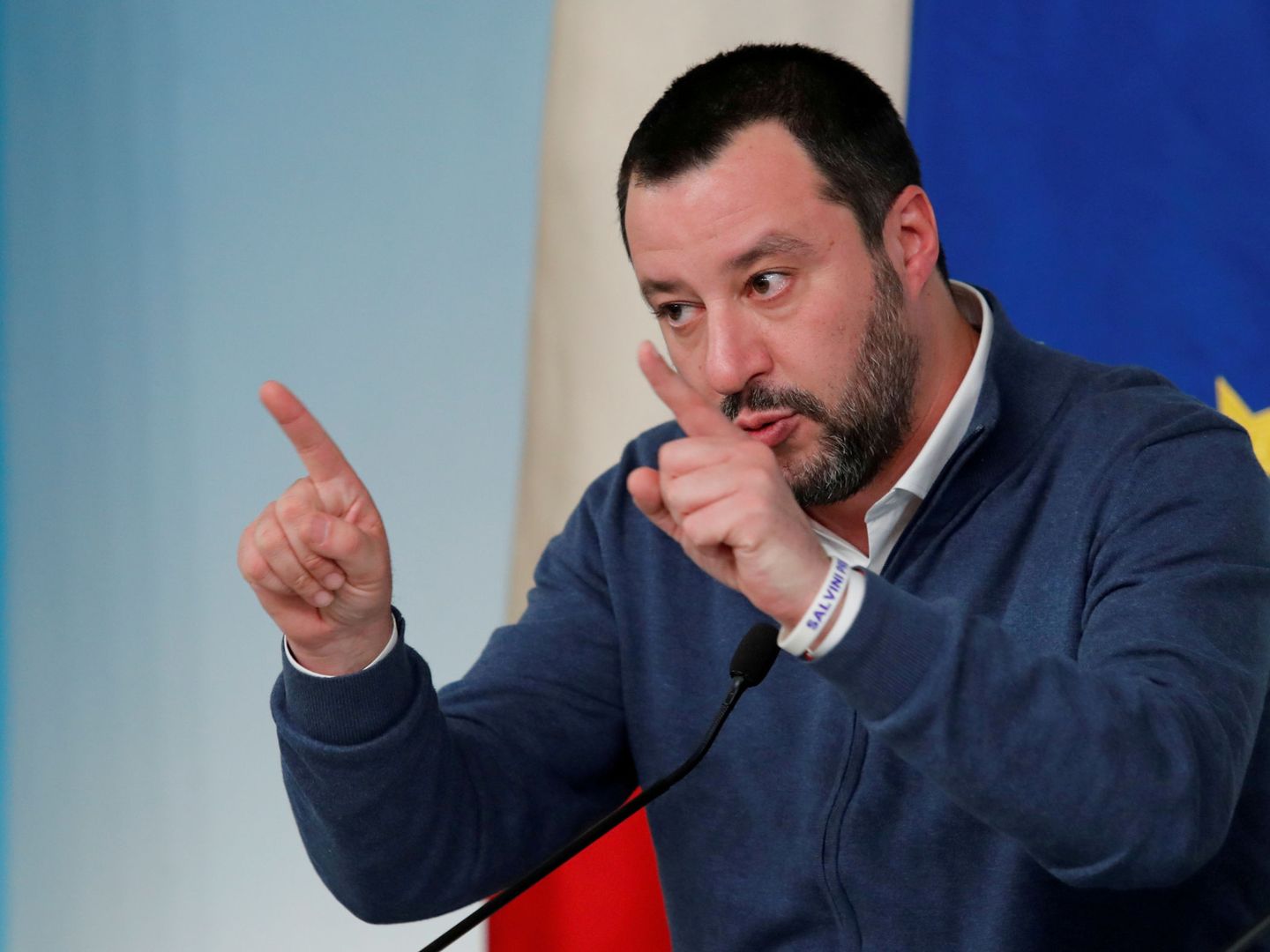 Matteo Salvini, líder de la Lega (REUTERS)