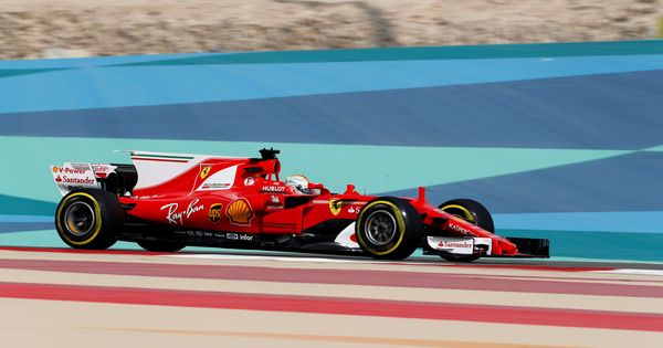 Foto: Sebastian Vettel, en el circuito de Sakhir. (Reuters)