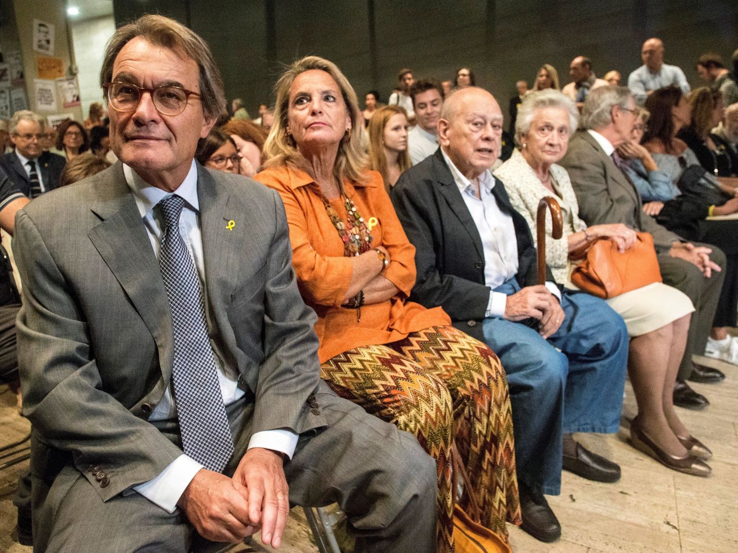 Artur Mas y Jordi Pujol son los dos grandes impulsores del nacionalismo catalán moderno. (EFE)