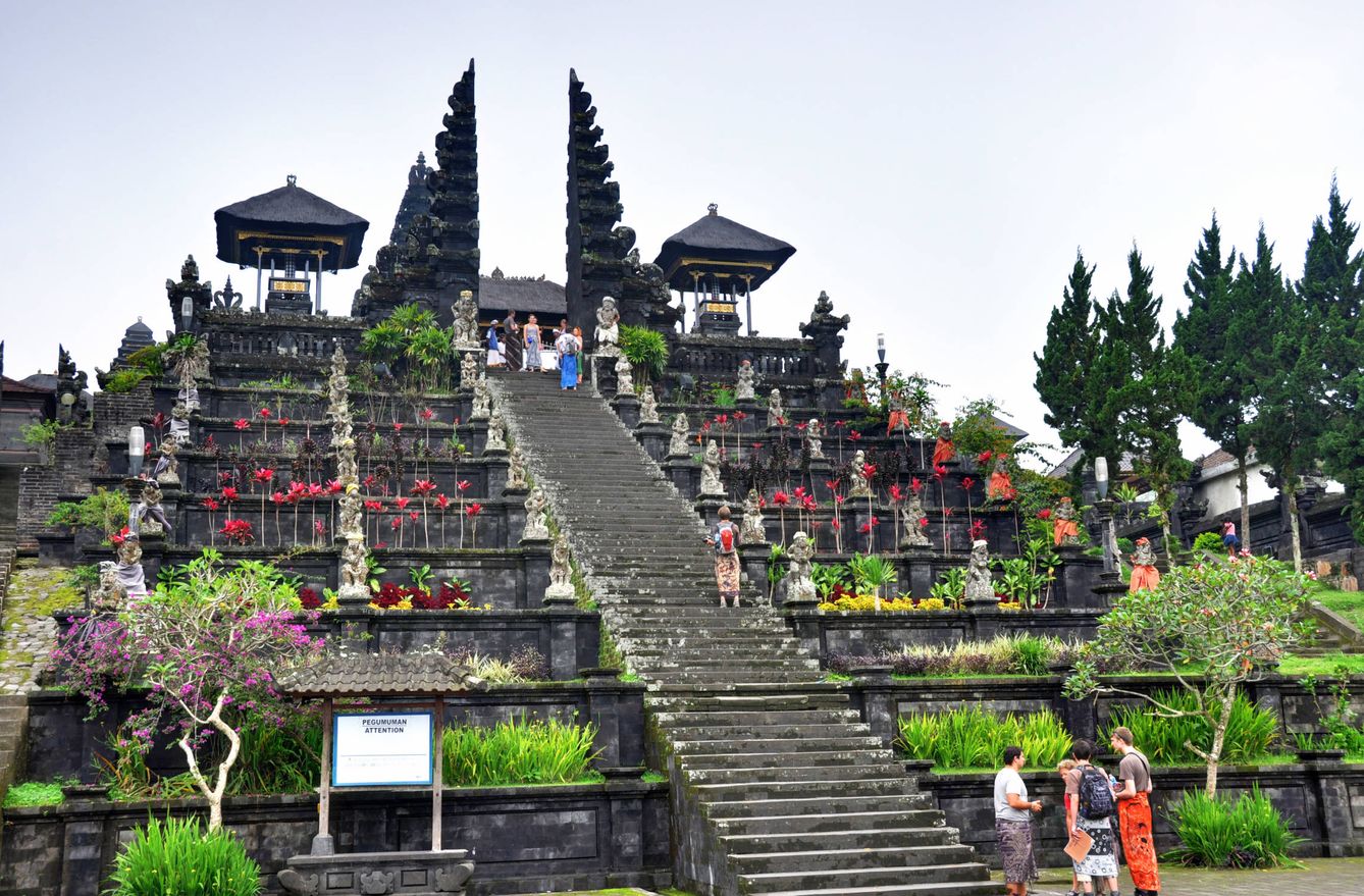Templo Besakih, más conocido como el 'Templo Madre' de Bali. (CC)