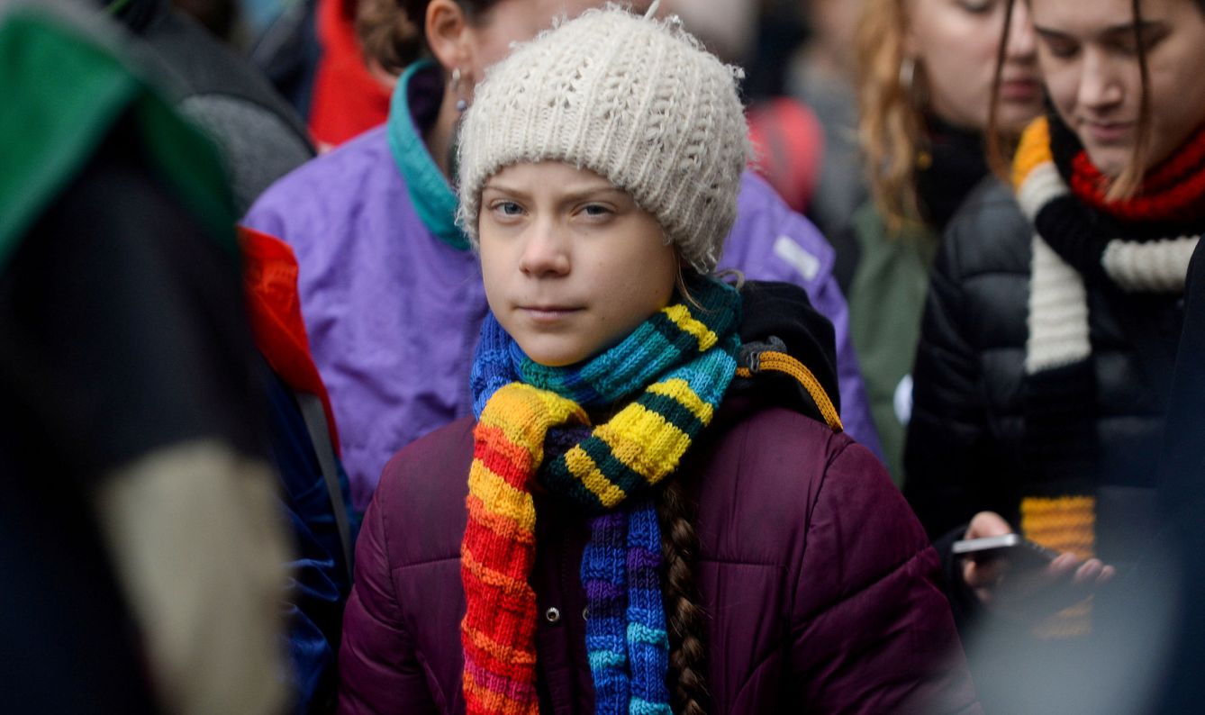 La joven activista climática Greta Thunberg (Reuters)