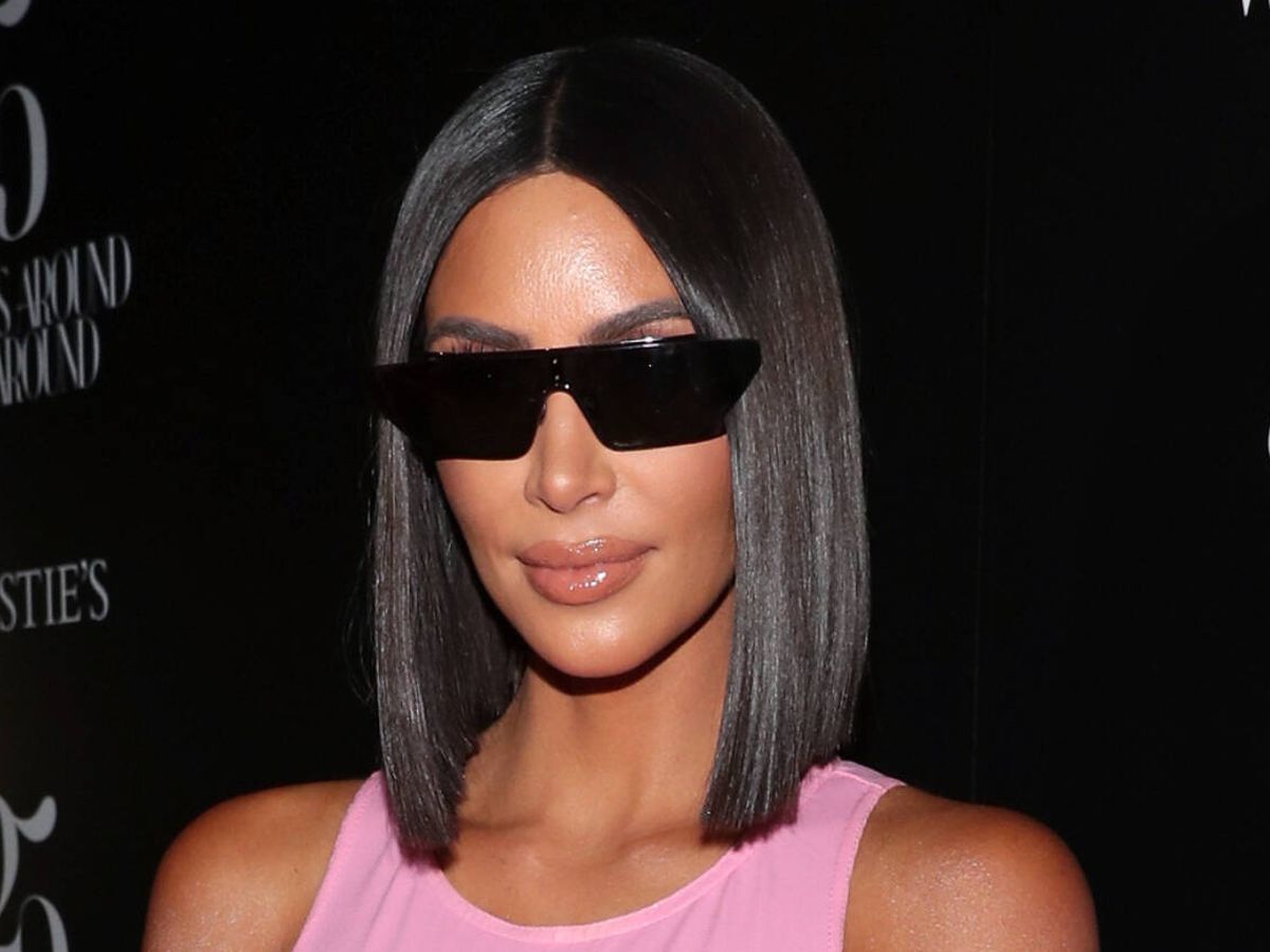 Foto: La melena bob de Kim Kardashian en 2018. (Getty/Christopher Polk)