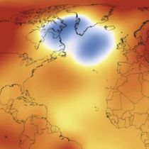Foto: La 'mancha fría' detectada por la NASA (NASA Scientific Visualization Studio/Goddard Space Flight Center)