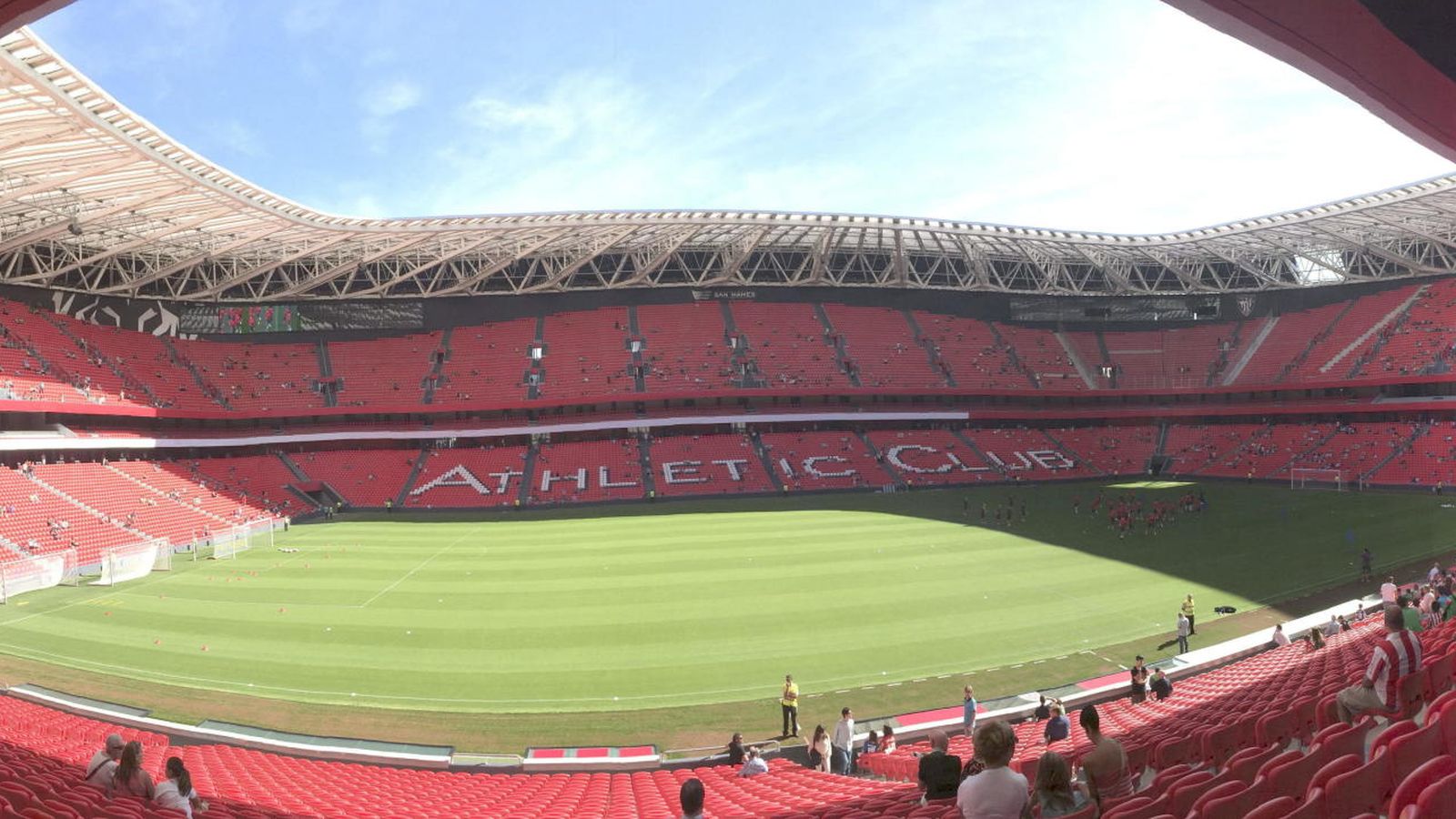 Foto: Imagen del nuevo estadio de San Mamés (EFE)