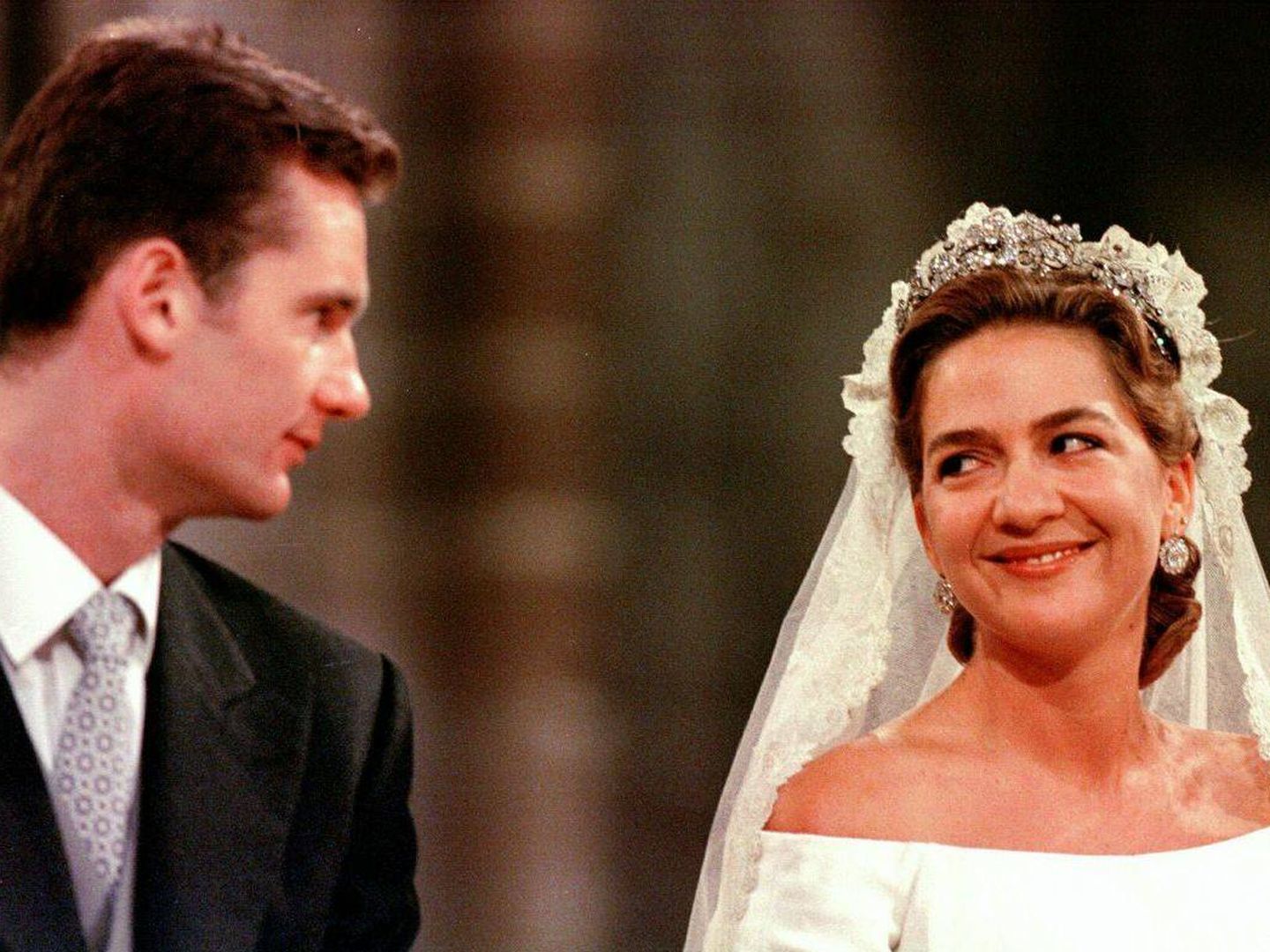 Imagen de la boda de los exduques de Palma en 1997 (EFE)