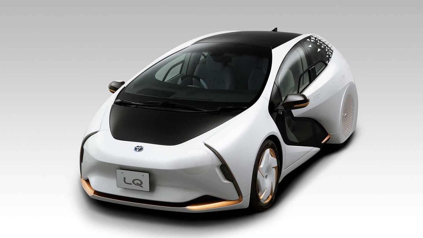 El concepto de diseño del nuevo coche con batería de estado sólido (Toyota)